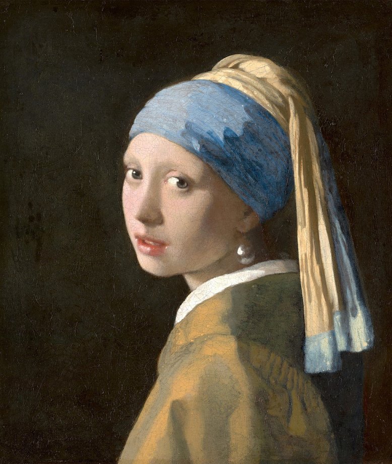 Girl with a Pearl Earring(c.1665)