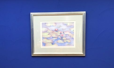 Nori の水彩画 水辺の風景と睡蓮 透明水彩との出逢い 絵の具を100色買いました