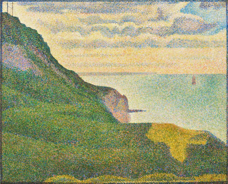 Seascape at Port-en-Bessin, Normandy(1888)